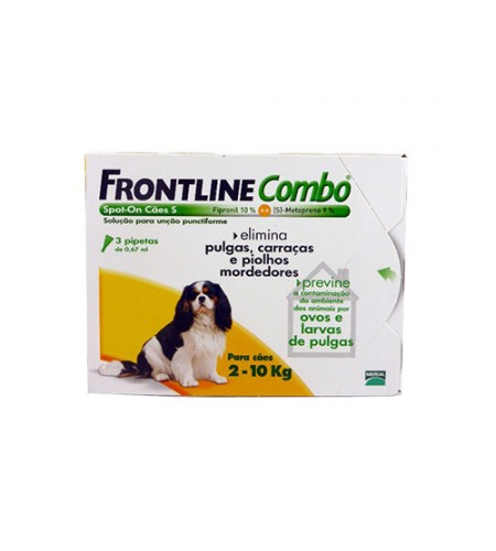 FRONTLINE COMBO S 2-10KG (3 PIPETAS)